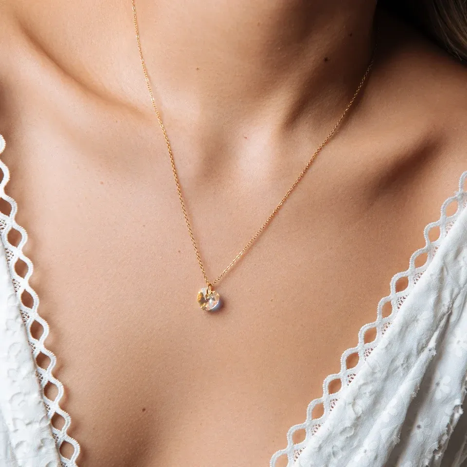CADENA CORAZON SWAROVSKI
